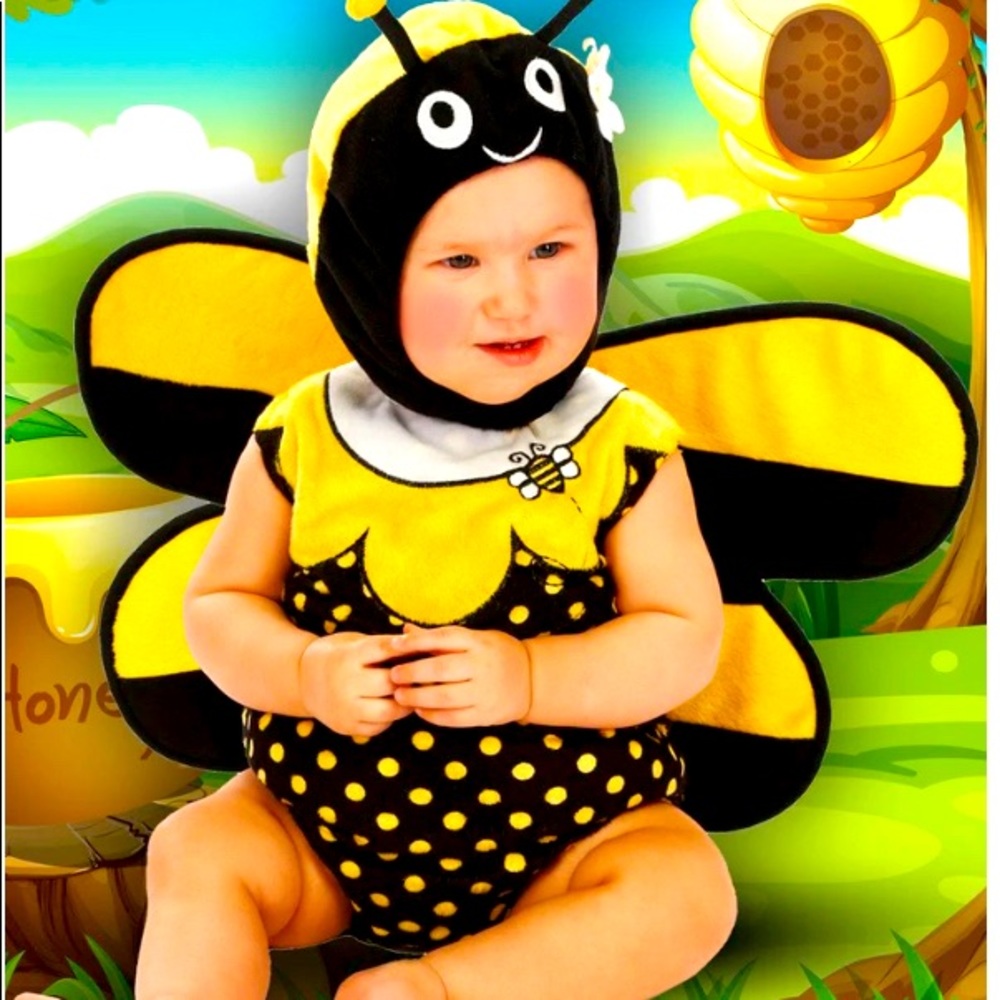 Bumblebee Costume - Infant size 0-6 and 6-12 months